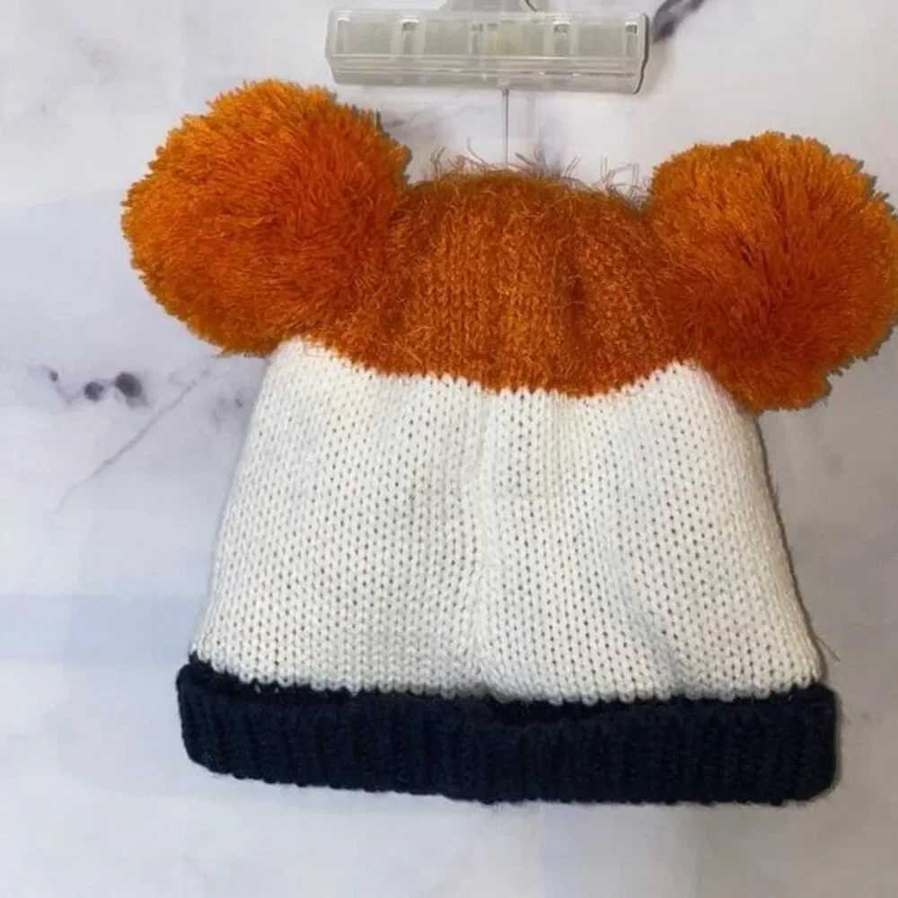 Critter cuff beanie knit fox hat